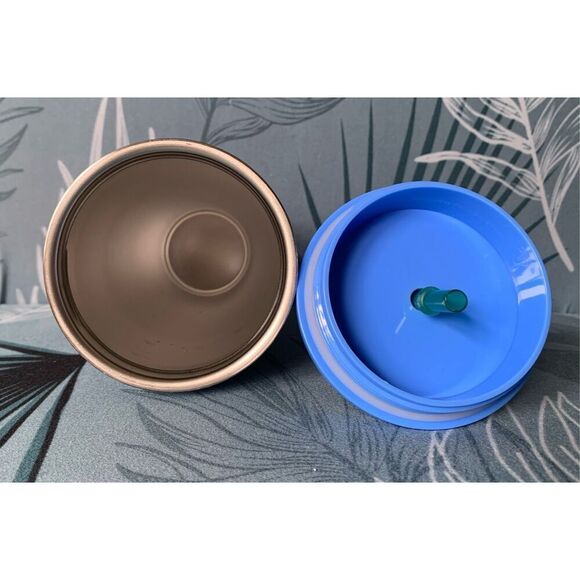 NEW Starbucks 2020 Blue Double Walled Stainless Steel Tumbler Cold Travel Cup 24 - Picture 5 of 5